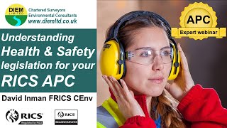 Understanding Health amp Safety legislation for your RICS APC [upl. by Zurc226]