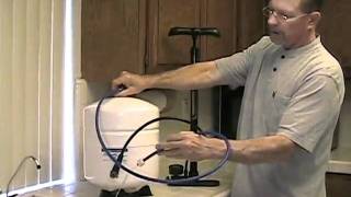 How To Reinflate or RePressurize A Storage Tank To A Reverse Osmosis Filtration System RO [upl. by Ferreby]