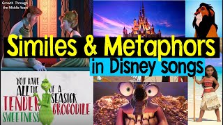 Similes and Metaphors in Disney Songs [upl. by Attekahs]