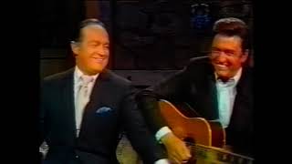 Johnny Cash and Bob Hope sing quotA Boy Named Suequot more a dialogue than a song [upl. by Cyb]