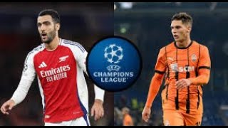 quotArsenal vs Shakhtar Donetsk Full Match Highlights  Goals Key Moments amp Analysisquot [upl. by Narmak]