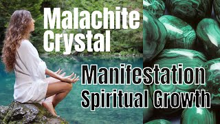 How To Use Malachite Crystal For Manifestation And Spiritual Growth [upl. by Wilhelmina]