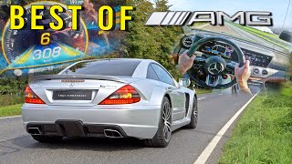 TOP 16  FASTEST AMG cars  100200 on AUTOBAHN [upl. by Aicre]