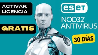 ACTIVA Licencia eset NOD32  30 días GRATIS  100  legal  sin virus [upl. by Lyrradal67]