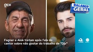 Fagner e Alok tretam após fala do cantor sobre não gostar do trabalho de quotDjsquot [upl. by Griff]