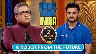 A Robot from the future  Shark Tank India  Full Pitch [upl. by Oinotna705]