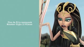 Cleo De Nile scenepack part 2 Monster High 13 Wishes 1080p [upl. by Trin273]