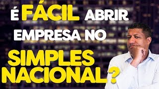 ABRIR EMPRESA NO SIMPLES NACIONAL  GERANDO EMPREENDEDORES [upl. by Elleirda]