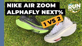 Nike Air Zoom Alphafly NEXT 2 vs Alphafly NEXT Is the new Alphafly better than the original [upl. by Shayne]