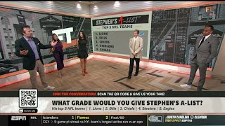 FIRST TAKE  Eagles should be ranked over Chiefs  Mad Dog rips Stephens Alist Top 5 NFL teams [upl. by Airdnua]