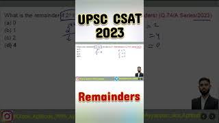 UPSC CSAT 2023  Tricks and Shortcuts  MrAyyappan sir ias ips trending trendingreels upsc [upl. by Philbo]