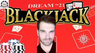 🔵BLACKJACK 💥ON A MSC CRUISE SHIP HIGH LIMIT [upl. by Acireit]