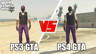 PS3 GTA 5 Vs PS4 GTA 5 Online Last Gen Or Next Gen [upl. by Neisa]