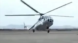 Russian pilot chopper does crazy manuevers with Mil Mi  8  HIP [upl. by Adnir]