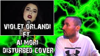 First time reacting to Violet Orlandi ft Ai Mori Disturbed down with the sickness cover [upl. by Agostino558]