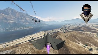 GTA Online Raiju Vs Marryweather Avenger [upl. by Aivun]