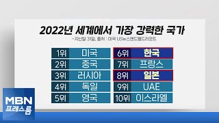 MBN 프레스룸 NEW3  한국 세계 가장 강력한 국가 6위  전장연 출근길 시위 재개  2023년 만 나이 적용 [upl. by Sirah657]