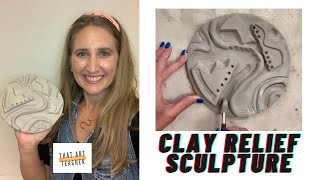 Clay Relief Sculpture  Additive and Subtractive Clay Techniques [upl. by Etnomaj]