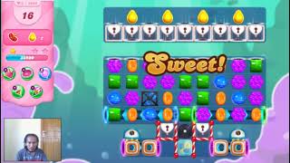 Candy Crush Saga Level 5092  3 Stars 13 Moves Completed No Boosters [upl. by Ahsinor]