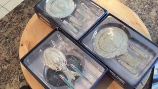 Star Trek Starships Collection Enterprise Pack Review [upl. by Htebazle50]