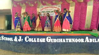 Dhan dhana dhan folk song dance [upl. by Ardna]