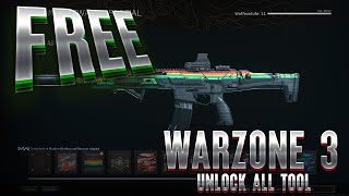 FREE MW3 WARZONE UNLOCK ALL TOOL 2024  COD WARZONE SPOOFER NEW  HOW TO UNLOCK ALL MW3 [upl. by Nykal]