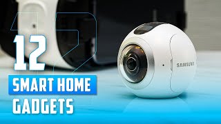 12 Smart Home Gadgets That Are Must Have [upl. by Akerue725]