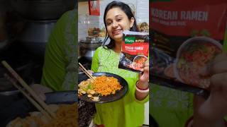 Knorr KPot review  Knorr Spicy Kimchi Veg meal  Knorr Korean Ramen  shorts foodie [upl. by Mayfield]