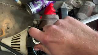 Stihl FS90R carburetor replacement and valve adjustment [upl. by Manuela909]