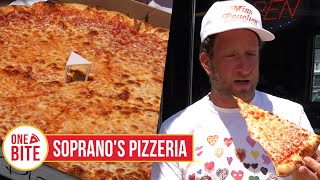 Barstool Pizza Review  Sopranos Pizzeria Nashua NH [upl. by Akoek357]