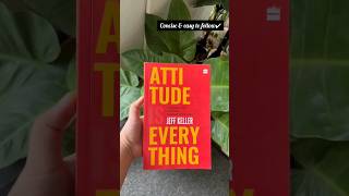 Self help books📚 My opinion on the book Attitude is Everything ✔️ personalgrowth youtubeshorts [upl. by Yrollam]