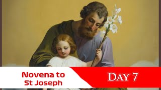 🙏Pray Along🙏7th Novena To St Joseph 🙏 16 March 2024 [upl. by Oiramal]