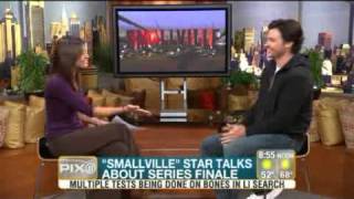 Tom Welling in NY PIX Morning News [upl. by Leima210]