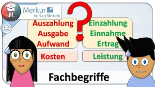 Grundbegriffe der Buchführung und der Kosten und Leistungsrechnung [upl. by Cedric]