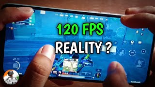 120 FPS VS 60 FPS PUBG MOBILE  PUBG 120 FPS Reality check [upl. by Helen]