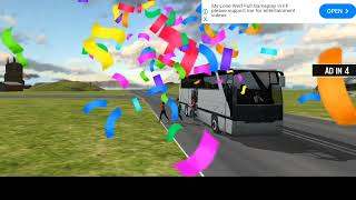 Bus Game  Bus Simulator Game Playing [upl. by Eidolem]