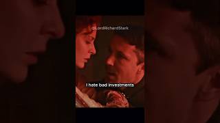 I Hate Bad Investments Lord Baelish Littlefinger Subtle Threat to Ros  Game of Thrones [upl. by Ahsinned]