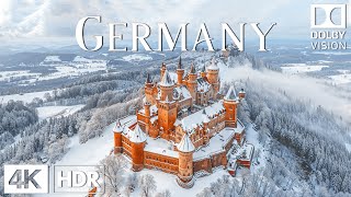 Germany Winter 4K ❄️Wonderful Snowy Scenery With Epic Cinematic Music [upl. by Adnilemre]