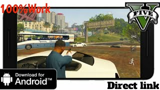 GTA 5 Android APKOBB Download Gameplay GTA 5 APK iOS 2024gamingcrazy126 [upl. by Netsruk]