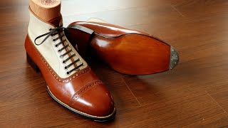 Making HANDMADE Classic Balmoral Boots [upl. by Imar152]