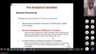 Arabic  Lupus Anticoagulant Testing Presentation  Second Part [upl. by Yelik889]