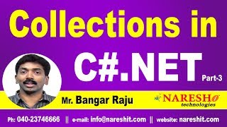 Collections in C Part3  CNET Tutorial  Mr Bangar Raju [upl. by Tamsky]