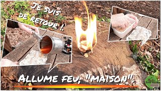 Comment réaliser des alumefeu 100 récup [upl. by Aibun]