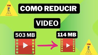 Como Reducir Tamaño De Video En Celular Android Sin Perder Calidad [upl. by Enrique542]