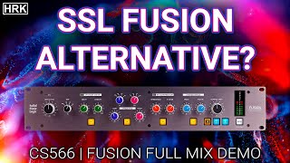 SSL FUSION ALTERNATIVE  CS566 Processing Channel Strip  Full Mix Comparison [upl. by Osana349]