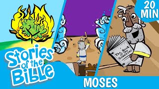 Moses and the Exodus  More of Moses Story  Stories of the Bible [upl. by Serdna]