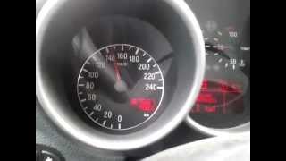 Alfa Romeo 147 19 JTD acceleration amp top speed [upl. by Joelle471]