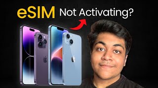 USA iPhone 14Pro eSIM Not Activating in INDIA [upl. by Acinat694]