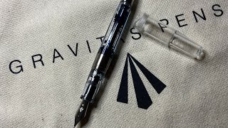 Gravitas Acrylic Vac Fountain Pen Review [upl. by Louls]