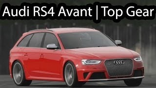 2014 Audi RS4 Avant Top Gear [upl. by Ashelman813]